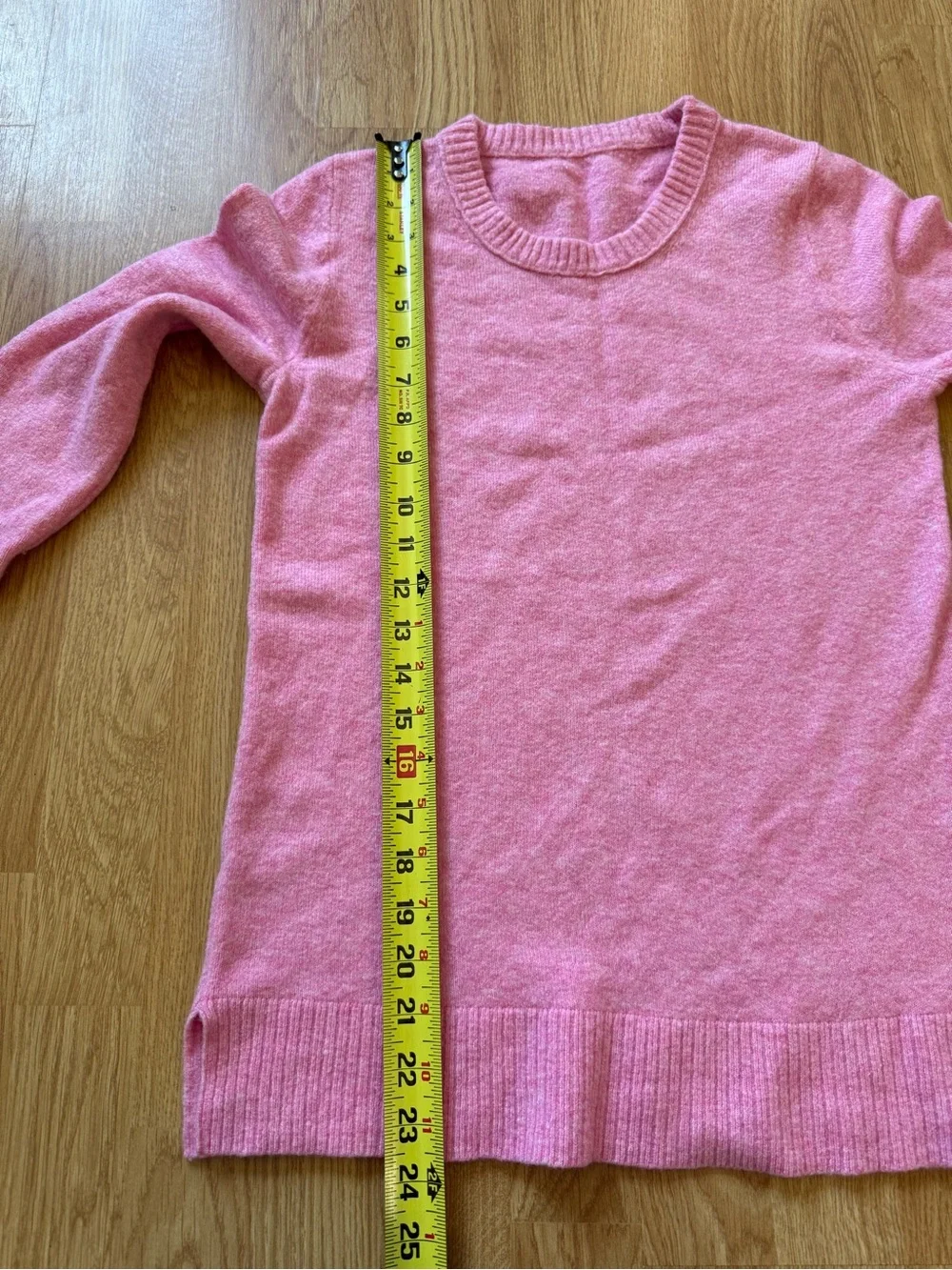 J. Crew Women’s Pink Wool Blend Pullover Sweater - Size XS